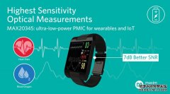 Maxim发布最新超低功耗PMIC 支持最高
